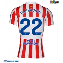 Camisa de Futebol Atletico Madrid Giacomo Raspadori #22 Equipamento Principal 2025-26 Manga Curta